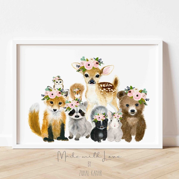 Woodland Decor Etsy