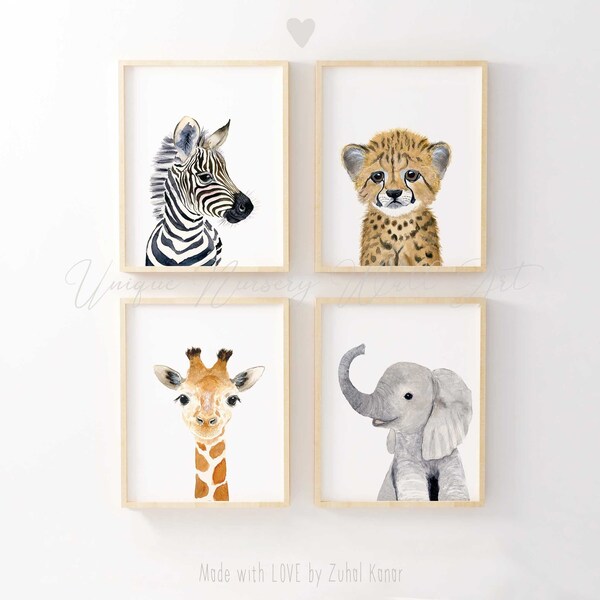 Safari Nursery Decor - Etsy