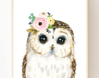 animal paintings etsy