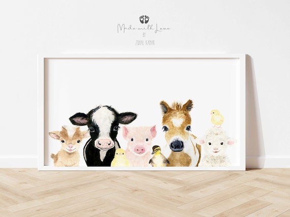 Farm Animal Nursery Decor Farm Animals Canvas Pano Art Pano - Etsy Sweden Farm Animal Nursery Decor Farm Animals Canvas Pano Art Pano - Etsy Sweden