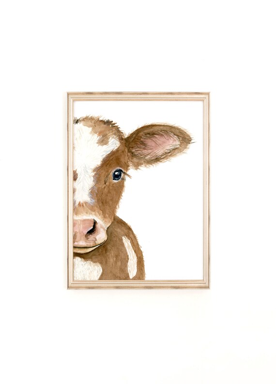 baby cow nursery decor