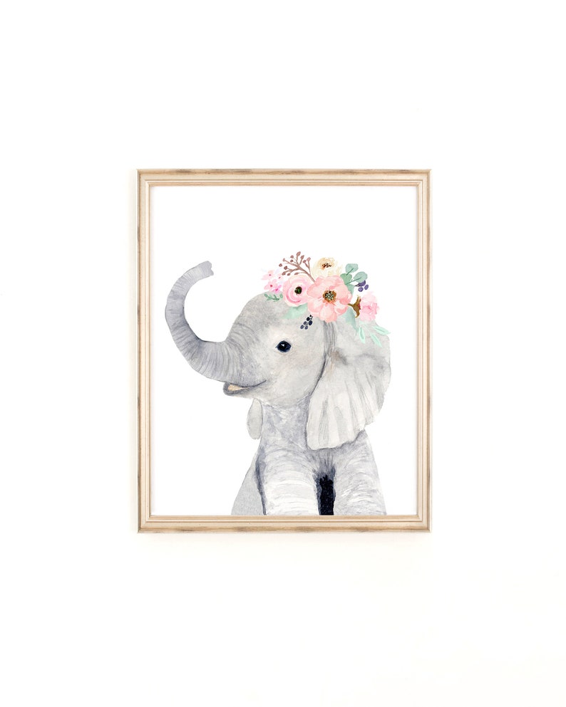 elephant nursery decor baby nippo nursery print Safari nursery art zenra nursery wall art jungle nursery prints,baby girl nursery prints