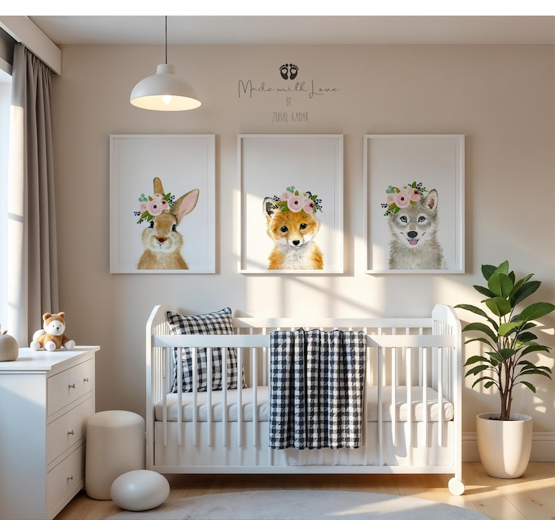 Fuchs Bild, Wald Poster, Fuchs Bild, Wald Poster, Fuchs Bild, Kinderzimmer Wandbild, Kinderzimmer Bild, Kinderzimmer Fuchs Bild, Kinderzimmer Fuchs Mädchen Zimmer Bild 6