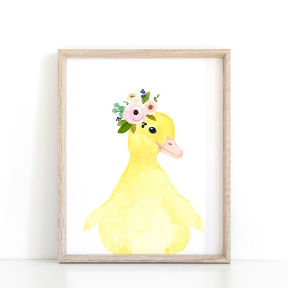 watercolor animal paintings for nursery