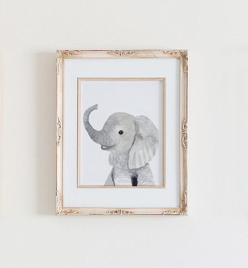 Safari Nursery Prints set of 3 Prints Safari Nursery Decor Etsy