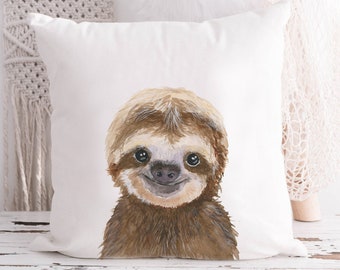 party sloth pillow