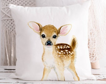 deer print pillow