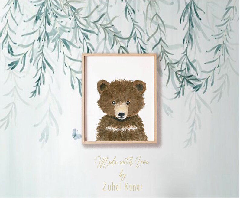 Woodland Nursery Decor Woodland Nursery Gift Woodland Etsy