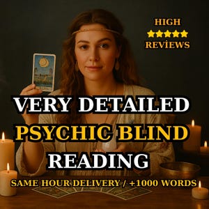 Same Hour Blind Psychic Reading: Intuitive Guidance & Spiritual Advice