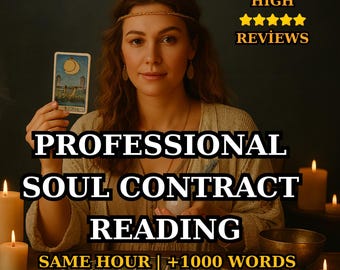 Soul Contract Psychic Reading: Personalized Karma & Past Life Guidance (PDF)