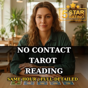 Same Hour No Contact Tarot Reading: Will They Reach Out? (PDF)