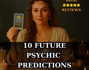 Detailed Future Psychic Reading: 10 Predictions - Love, Life, Career