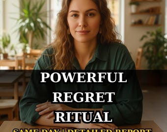 Powerful Regret and Forgiveness Ritual | Emotional Healing & Reconciliation | Same Day Love Energy Work