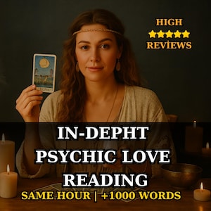 Same Hour In-Depth Love Psychic Reading: Twin Flame & Soulmate Clarity