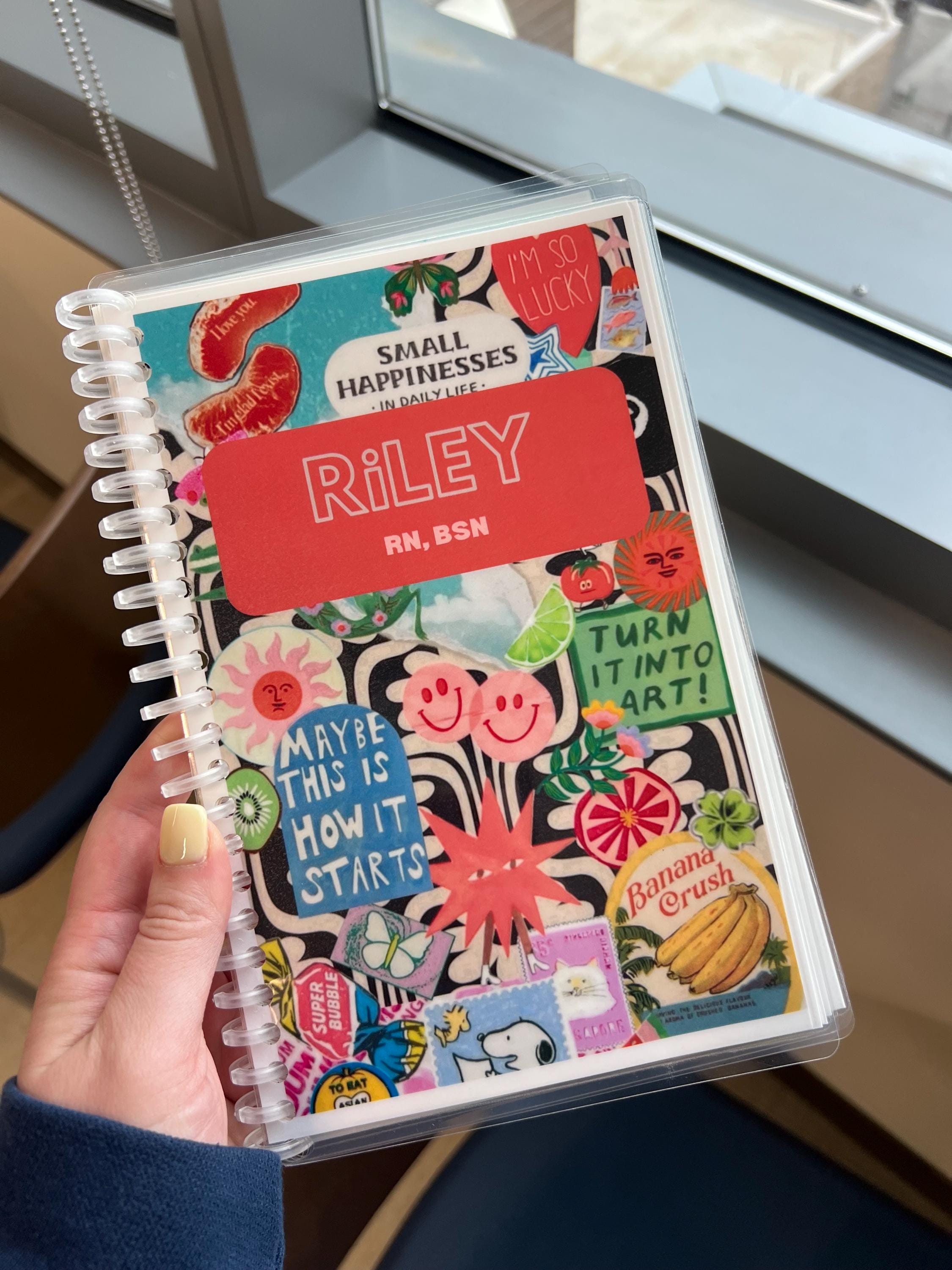 AESTHETIC + REUSABLE Nurse Report Book | Customizable