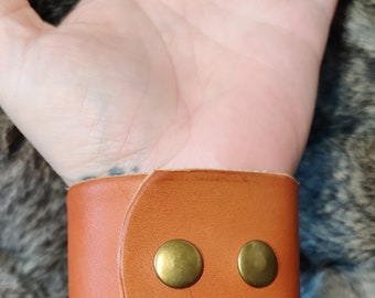 Personalized Leather Cuff Bracelets