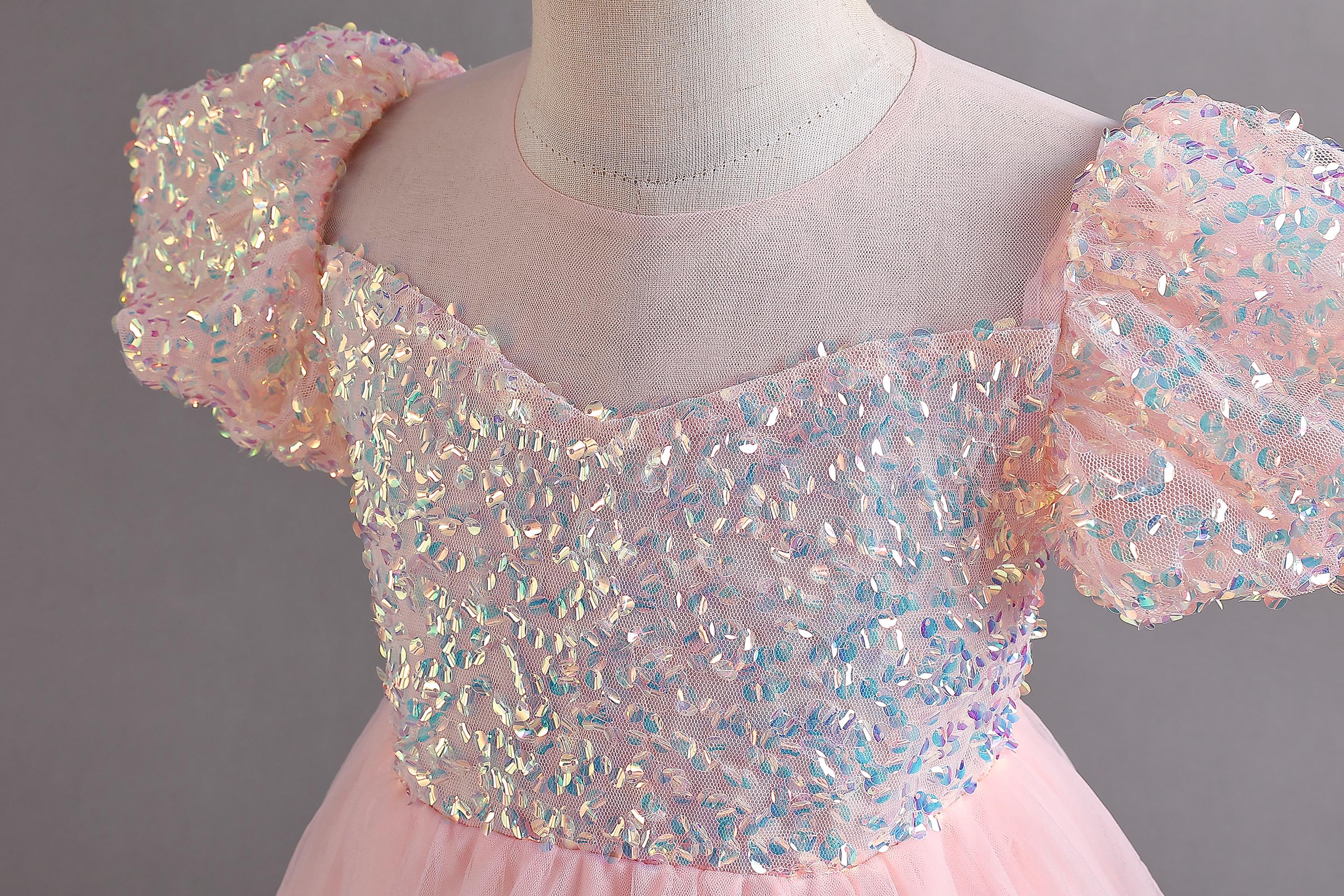 Girls Colorful Princess Party Dress GCH0344