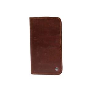 Cartera grande de piel de camionero: Cartera con cadena TrailBoss hecha a mano para hombre. Regalo para él, regalo de viaje para motociclistas, esposos, papás, padres e hijos.