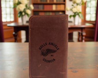 Custom leather wallet for men, Men's Leather wallet, Christmas Gift for him, Personalized Gift for him, Birthday Gift for him Groomsmen Gift