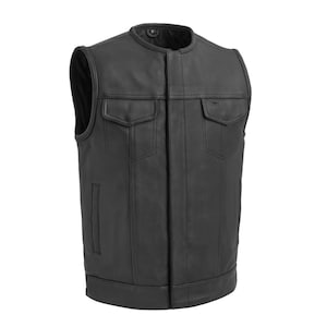 Mc leather vest - Etsy 日本