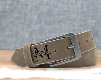 Personalized Leather Belt for Men, Custom Engraved Men’s Belt, , Winter Gift for Him, Christmas Gift, Thanksgiving and New Year Gifts