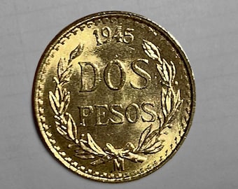 1945 Mexiko 2 Pesos