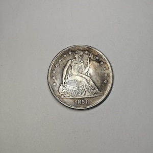 One dollar us 1858
