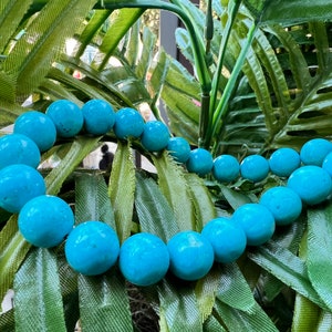 Sterling & Turquoise Beaded Necklace