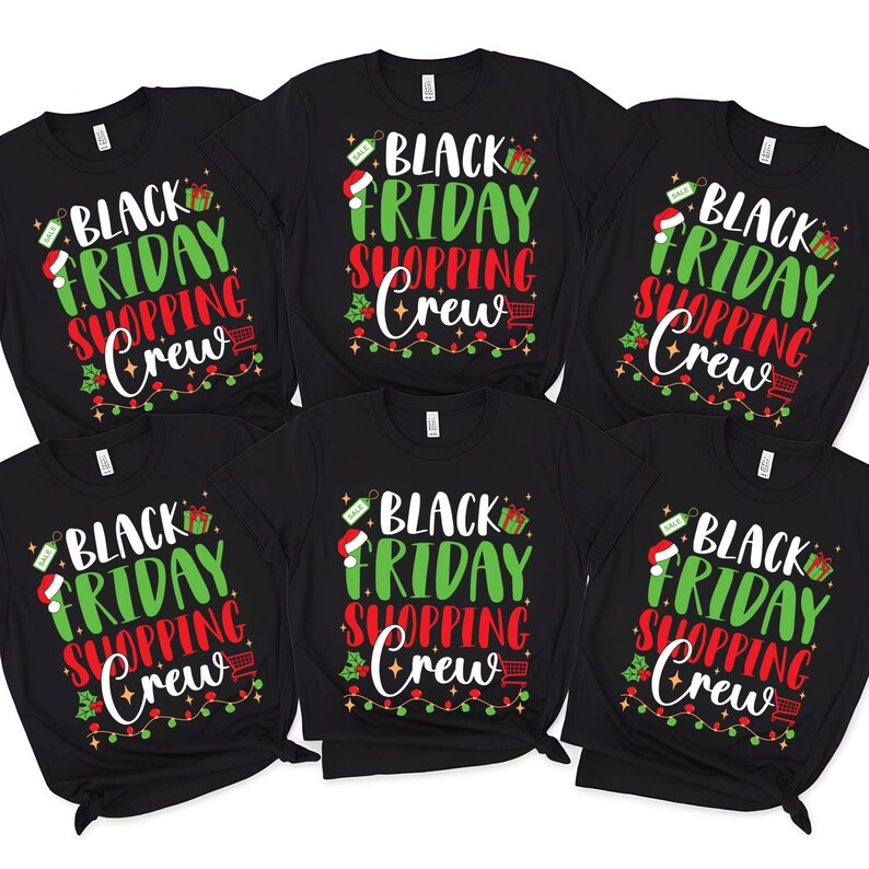 CYBER MONDAY READY Shopping Team Holiday Shopper T-Shirt