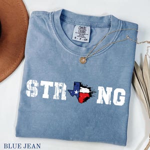 Pray For Texas Shirt, Texas Strong Flood Disaster Relief Comfort Colors® T-Shirt, Hill Country Flooding Survivor Tee, Texas Tough, Texas Tee