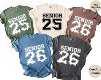 Comfort Colors® Seniors Shirt 2026,Our Final Chapter, Graduation Shirt, Class Of 2026, Funny Senior Tshirt,School Life Shirt, Back to School