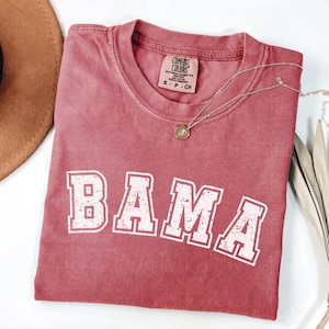 T-shirt Comfort Colors Alabama : t-shirt rétro State Pride