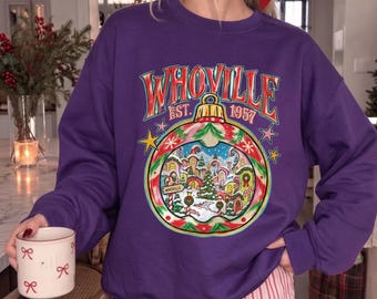 Retro Christmas Movie Sweatshirt, Xmas Mean Guy Characters 2026 Tee, Vintage 90s Holiday Party Gift