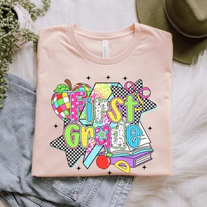First Grade Team Shirt, First Grade Shirt, Back To School Shirt, First Day Of School Shirt, First Grade Teacher Shirt, Kindergarten Shirt