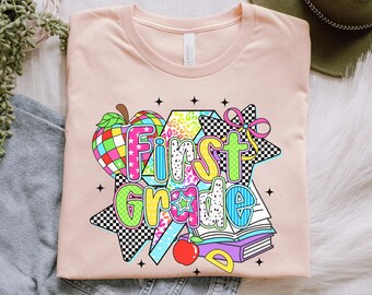 Erste Klasse Team Shirt, Erste Klasse Shirt, zurück in der Schule Shirt, erster Tag der Schule Shirt, erste Klasse Lehrer Shirt, Kindergarten Shirt