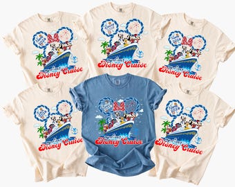 Disney Cruise 2026 Family Shirt, Comfort Colors Custom Disney Matching Tshirt