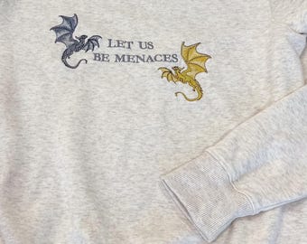 Sweat-shirt tempête onyx/quatrième aile