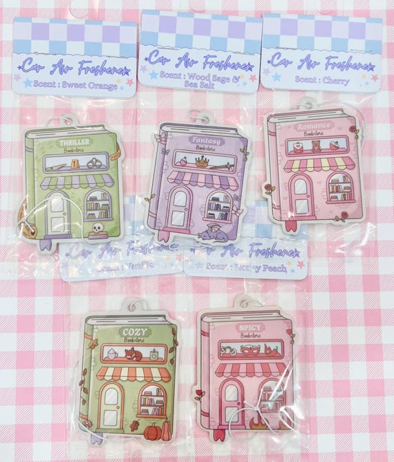 Bookstore Car Air Freshener
