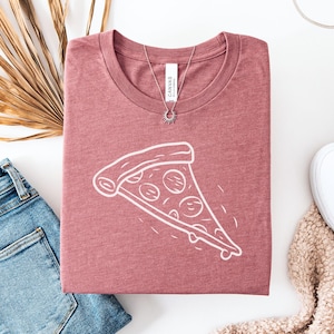 Pepperoni Pizza Slice Graphic T-Shirt: Foodie Gift