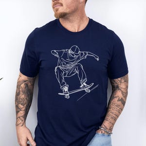 T-shirt skateur minimaliste : t-shirt graphique streetwear
