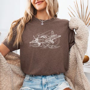 Vintage Airplane T-Shirt: Retro Aviation Art Tee