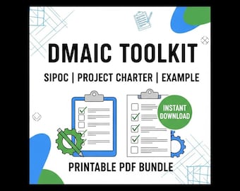 DMAIC-projektmallpaket | Lean Six Sigma PDF | Verktyg för rotorsaks- och processförbättring