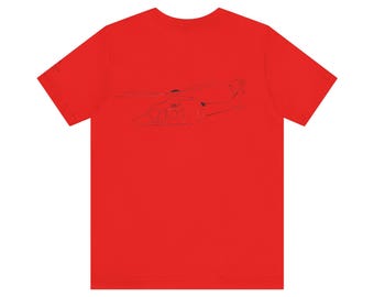 Leonardo AW109 Helicopter Outline Unisex Softstyle T-shirts