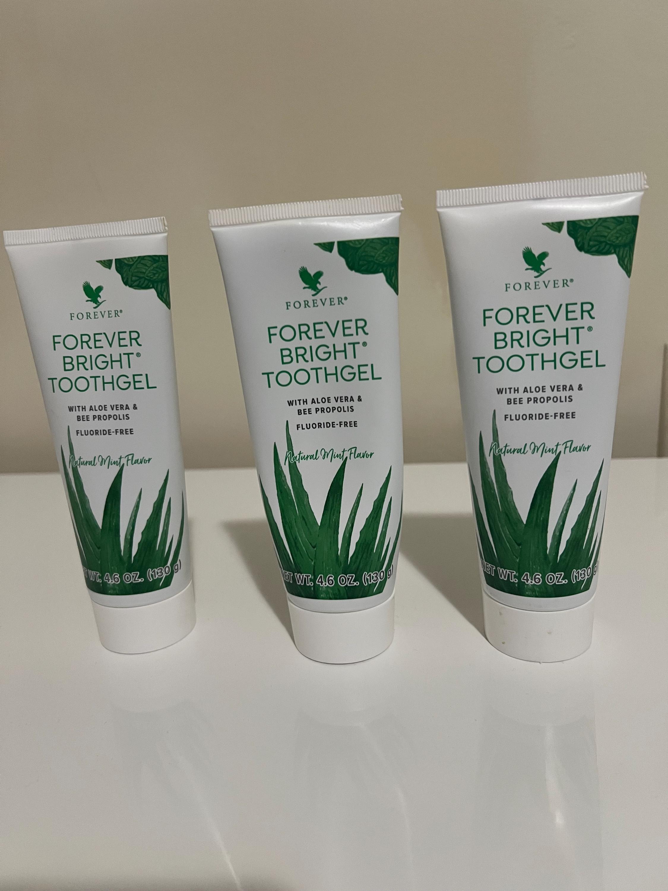 Forever Bright Zahnpasta Bundle-Pack, Aloe Vera, Bienen-Propolis,  Fluorid-frei Minze Geschmack - Etsy.de