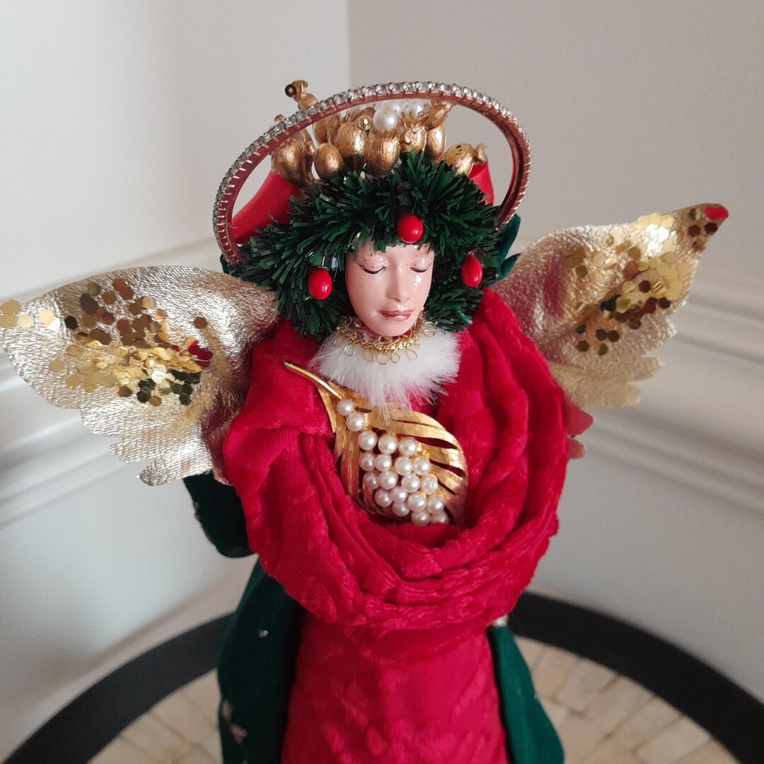 Tabletop Trinket Christmas Angel - Etsy