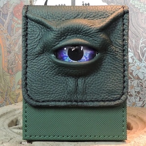 Deck Box (Green with Purple Eye)