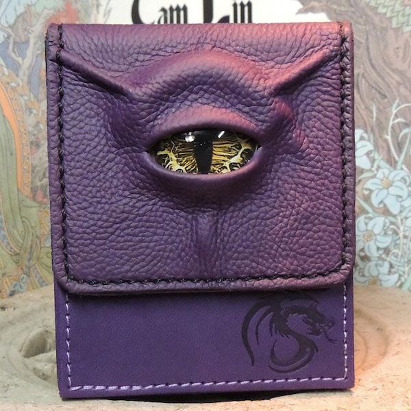 Deck Box (Purple with Yellow Eye)