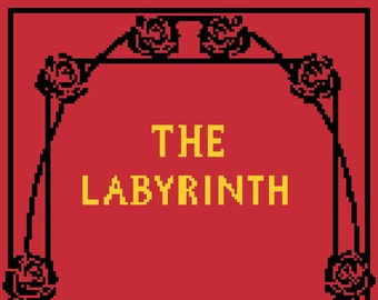 Labyrinth Book Cross Stitch Pattern PDF Download Only