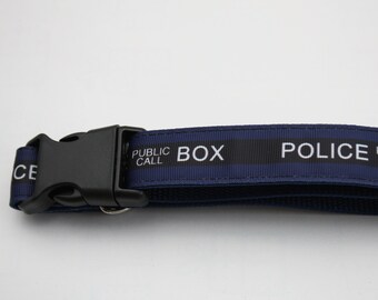 Geek Dog DOCTOR WHO TARDIS Dog Collar