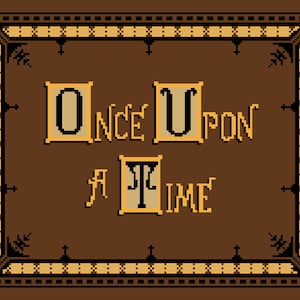 Once Upon a Time Book Cross Stitch Pattern PDF Download Only